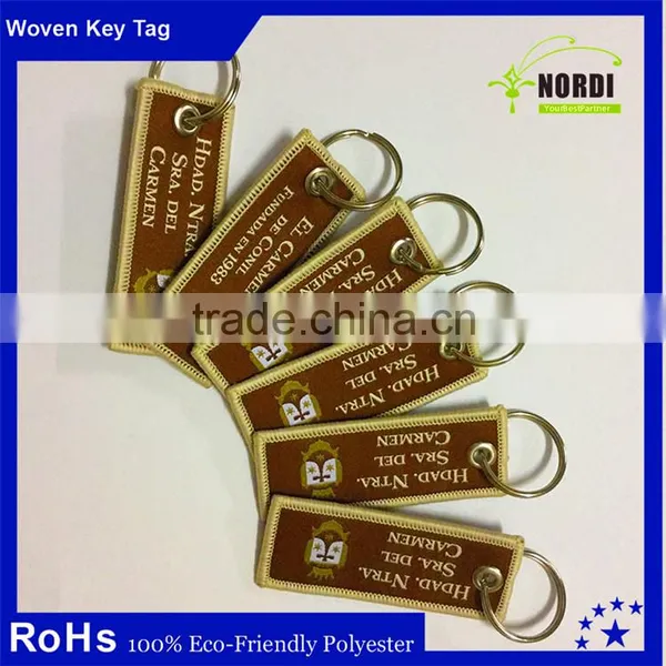 Wholesale Embroidered Christmas Gift Keychain /personalized Luggage Tag photo-5