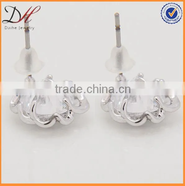 Daihe Copper Shining Invisible Earrings photo-4