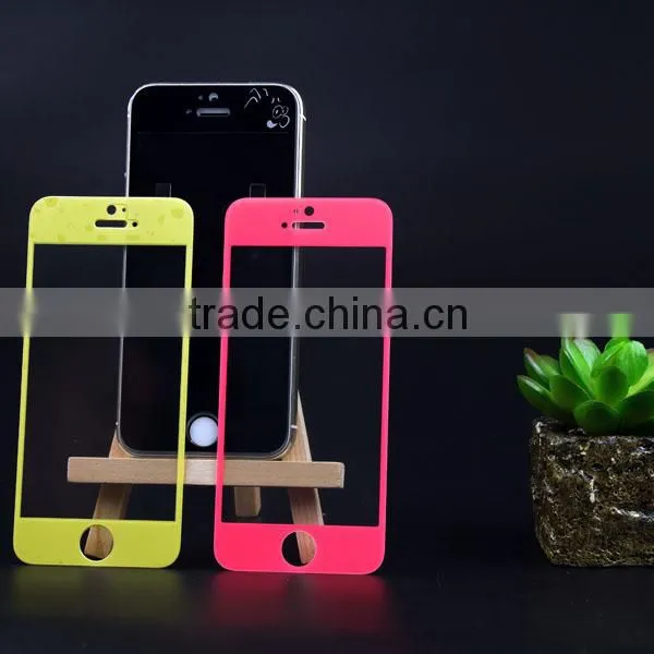 Colorful Tempered Glass Accessories For Iphone Screen Protector photo-2