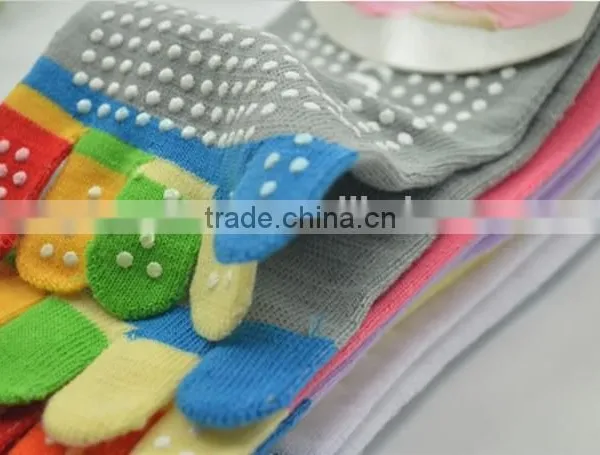 Colorful Toe Socks Five Fingers Cotton Socks Women Yoga Socks 6 Colors photo-3