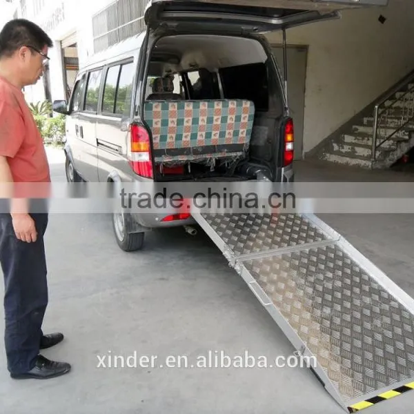 BMWR-2 Wheelchair Loading Platform Wheelchair Ramp for Van Minibus photo-3
