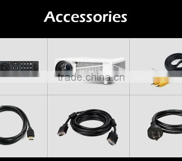 Low Cost Full hd Led Projector With WiFi Android for Home Entertainment photo-5