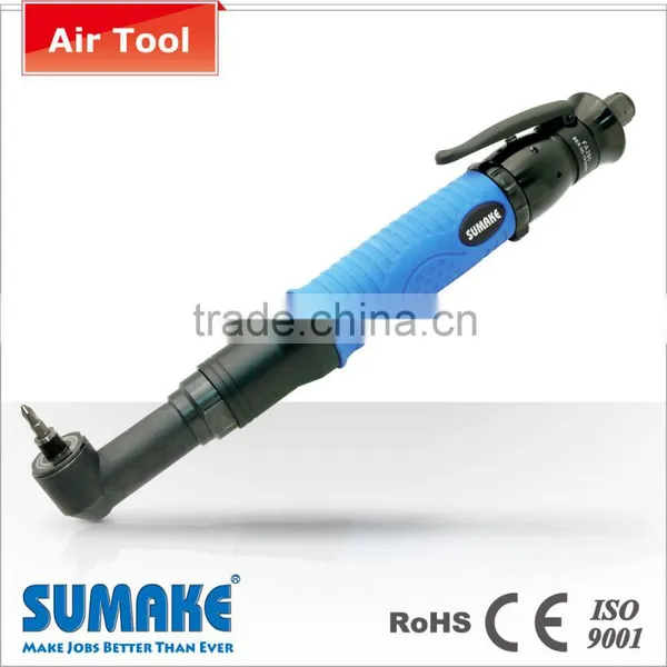 Industrial Angle Type Full Auto Shut Off Composite Air Screwdriver