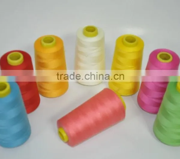 China Hubei 100% Polyester Spun Yarn 40/2 5000Yards 5000meters photo-3