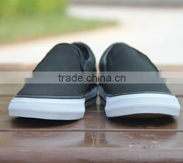 Black Cheap Price Canvas Shoes photo-3