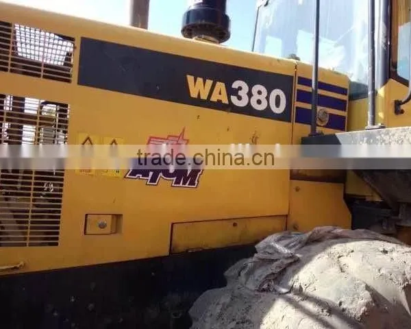 Used Japan Wheel Loader WA380-6 for Sale photo-3