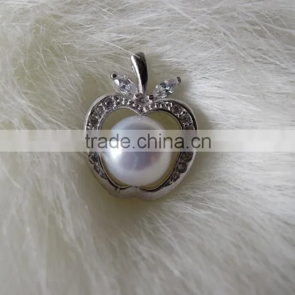Precious Semi Mounting Pearl Pendant Sterling Silver Jewelry Hot Sale photo-6
