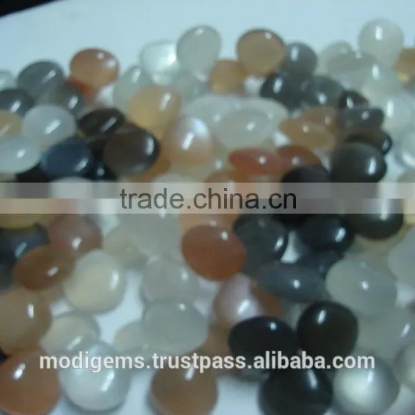 Multi Moonstone Plain Heart photo-3