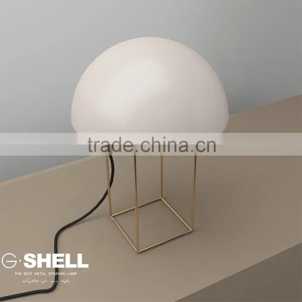 Fancy Half Round Study Room Lighting Table Lamp for Reading photo-5