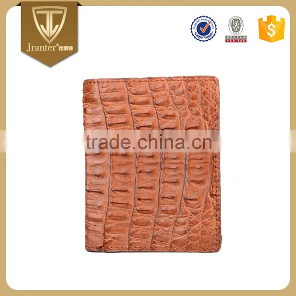 2016 New Fashion Custom Crocodile Skin Men's Bifold Wallet Genuine Leather Wallet Men photo-4