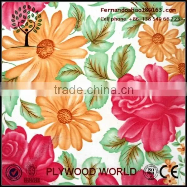 Beautifull Paper Over Plywood, High Quality and Low Price Poyester Plywood