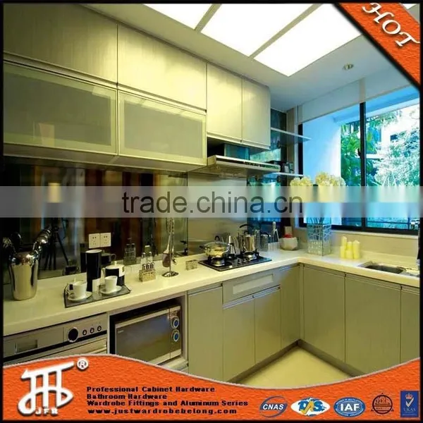 Aluminum Frame Glass Cabinet Doors Unfinished Kitchen Cabinet Doors