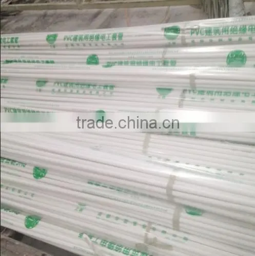 DN20 White Color PVC Electric Conduct Pipe Sizes photo-5