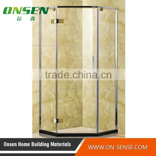 Toughened Glass Shower Enclosure Hot Stainless Steel Shower Enclosure photo-2