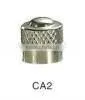 CA2 Aluminium Tire Valve Caps with Car Logo
