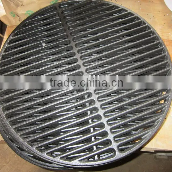 Cast Iron Cooking Grate/Grids For Grills With Matt Porcelain Enamel At Free Of Heavy Metal/Cadmium photo-2