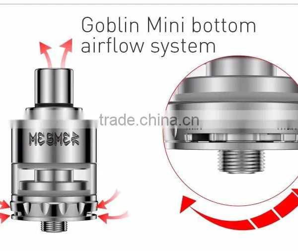 Youde 2ml Mini Atomizer Mesmer Subohm Vapor Tank Designed With Goblin Mini Bottom Airflow System photo-4