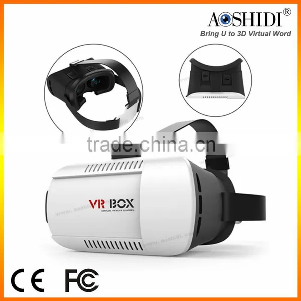 2016 Best Selling 3d Video Movies Glasses Game Headset VR BOX photo-3