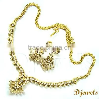 Diamond Necklace Sets, Gold Necklace Sets, Necklace Set Jewelry photo-2