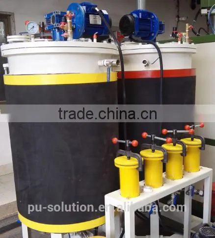 Low Pressure Polyurethane Foam Injection MachineFoaming Machine Processing Type and Shoe Sole Machinery photo-4