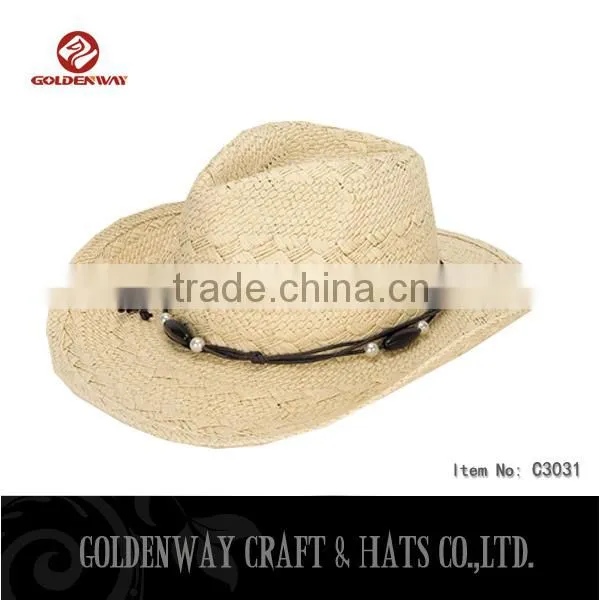 Supplier Recycled Paper Straw Man Made Cowboy Hats photo-2