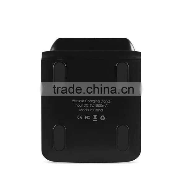 High Efficiency Triple Coils Desktop Wireless Charging Stand For All Qi-Compatible Phones photo-5
