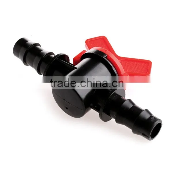 16mm Coupling Pipe Irrigation Water Hose Switch Plastic Valve photo-2