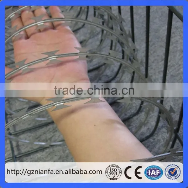 Hot Sale BTO 22 Galvanized Razor Blade Wire Price(Guangzhou Factory) photo-5