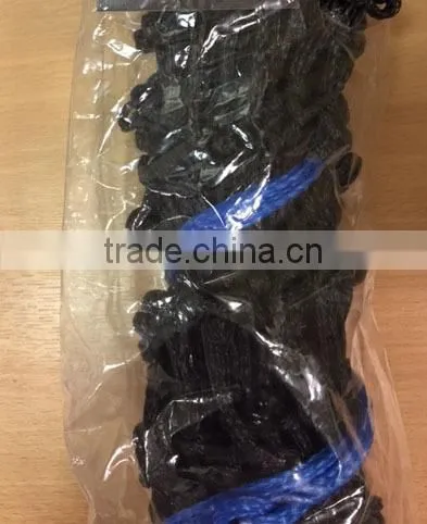 Extra Large Haylage Net Black With Blue /red String photo-2