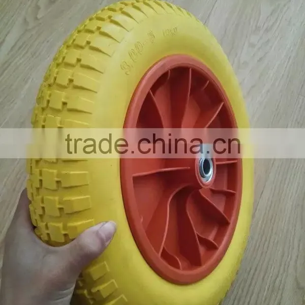 Hot Sale Safe Swivel PU Wheel 3.00-8 For Tool Cart photo-2