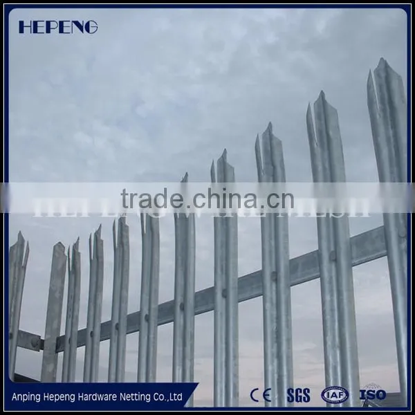 European D and W Head Steel Palisade Fencing photo-5
