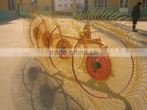 Hydraulic Traction Hay Rake With 4 Discs CE Approved photo-5