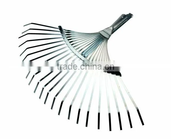 22 Teeth Power Coating Leaf Rake Head photo-2