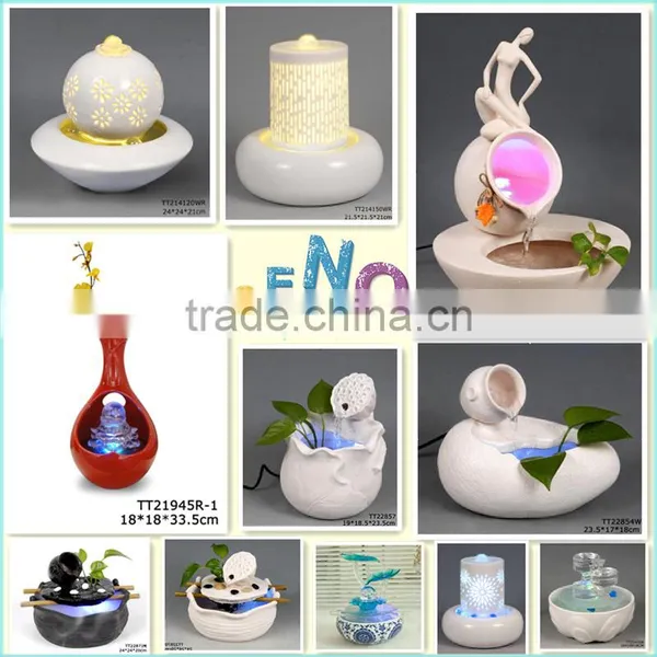 Polyresin Ceramic Portable Water Fountain for Resort photo-5