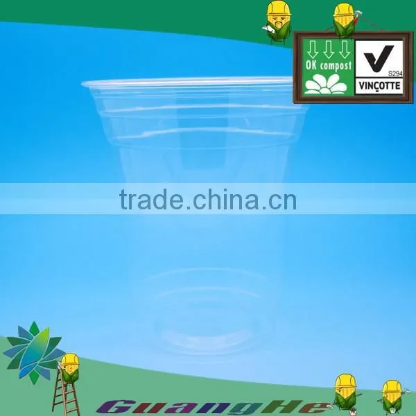 PLA Cold Drinking Clear Plastic Cup/300ml PLA Cold Cup photo-4