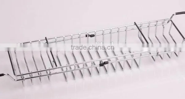 Bathroom Accessory Bathtub Extend Caddy Metal Wire Shower Caddy BSCI photo-2