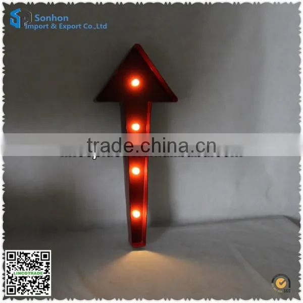 Plastic LED Lighted With Battery /Letter"A"&" Arrowhead" Decoration Light photo-2