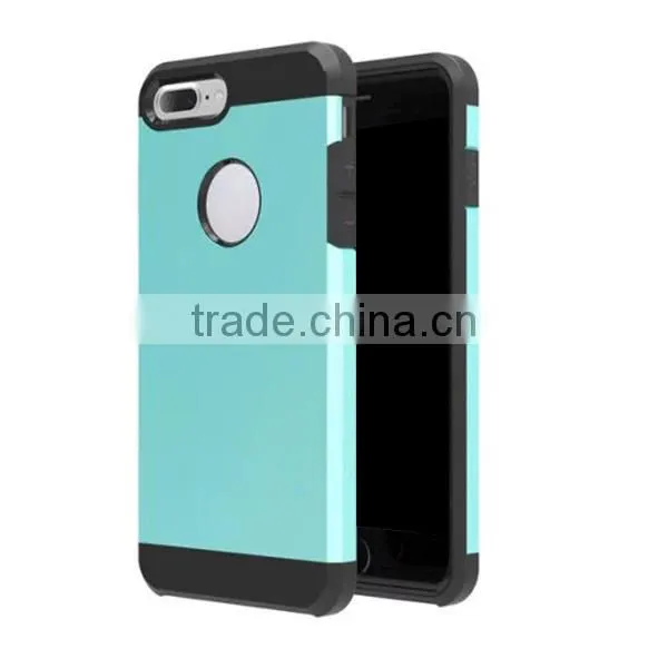 Multi Color TPU + PC Combo Protective Phone Case for IPhone 7 Plus photo-3