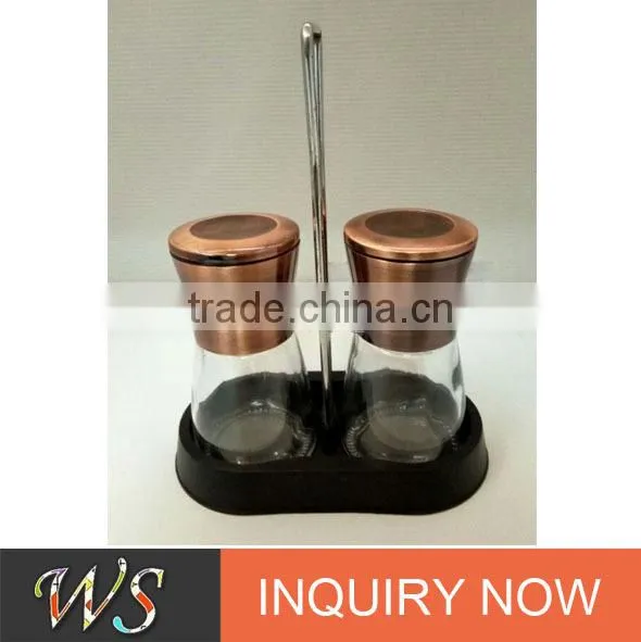 WS-SH28S Salt and Pepper Grinder With 100% Copper Plating Lid photo-3