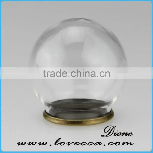 High Quality Display Dome Wholesale Glass Dome With Wooden Base photo-4