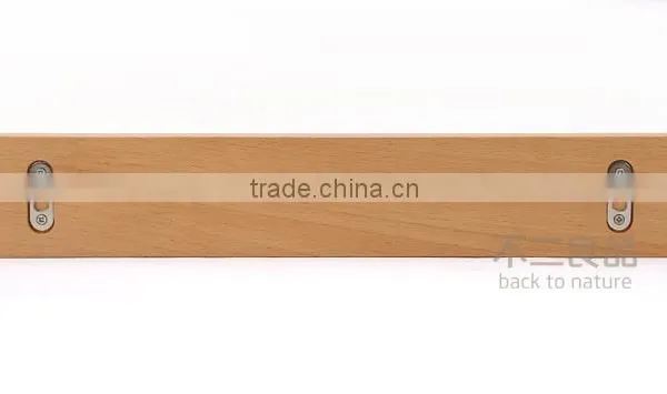 Eco-friendly Customized Solid Wooden Fancy Clothes Hanger photo-3