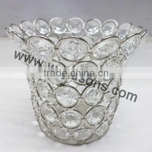 Crystal Candle Holder for Taper and Votive Candles photo-6