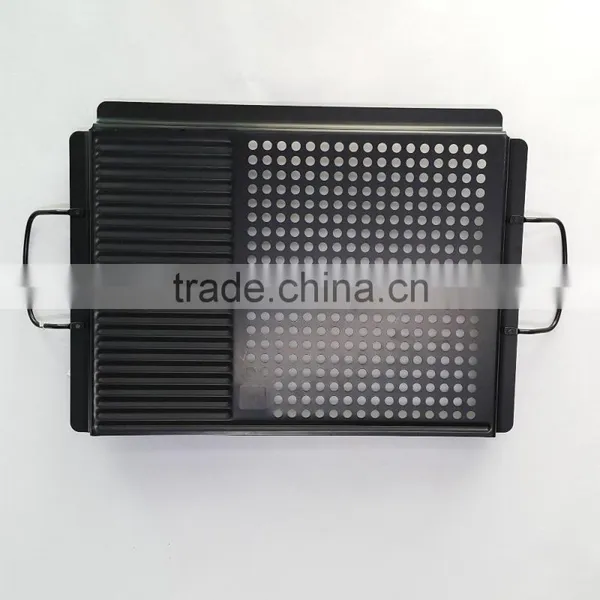 Non-stick Iron Square Grill Bbq Basket photo-6