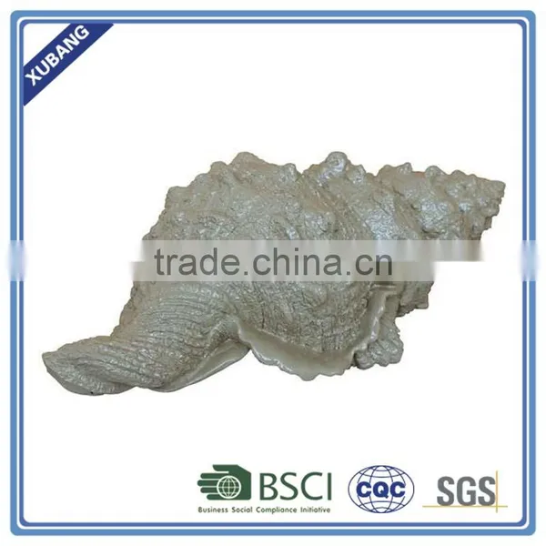 Ocean Theme Poly Resin Conch Decor Figurine photo-2