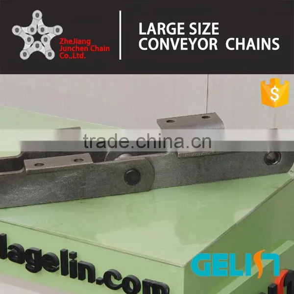 BWJ Series Heat Treatment Industrial Apron Feeder Conveyor Chain photo-2