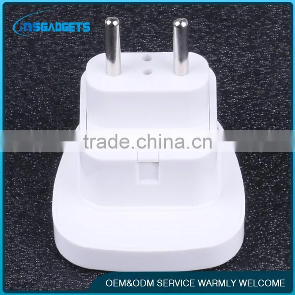 2016 New Trendy Products White Socket Travel Plug Adapter photo-4