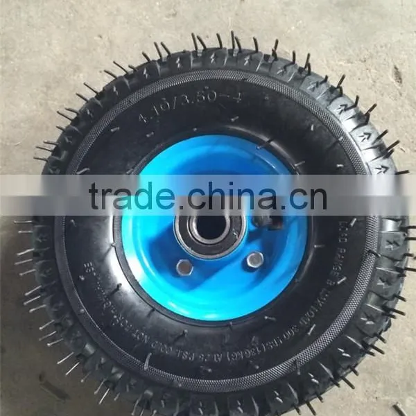 4.10/3.50-4 Heavy Duty Agriculture Small Pneumatic Wheels photo-6