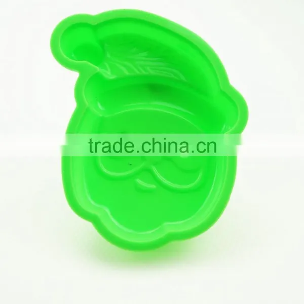 11183 High Quantity Eco-friendly Santa Claus Shape Silicone Chocolate Mould,soap Mold,diy Cake Mould photo-3