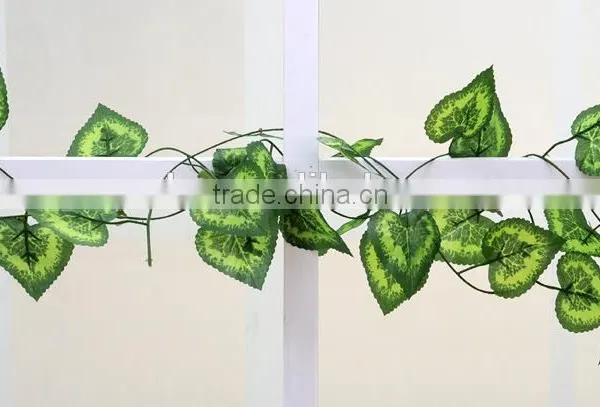 7.5FT 30Leaves Artificial Leaf IVY Vine Plant Fake Foliage Green Garland photo-2