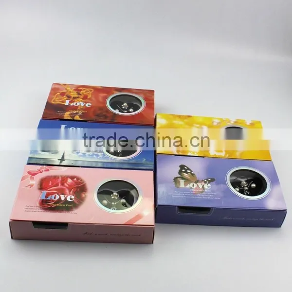 Ocean Love Pearl Gift 3-pcs Set (5 Colors) English Version photo-2